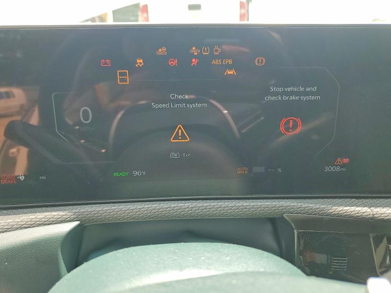 2025 Kia Ev6 VIN 5XYC34JA2SG011856 COPART salvage auction — REAR END, Ga - Cert Of Title-Salvage, sold $16,300 on 2026-08-21 (photo 9)
