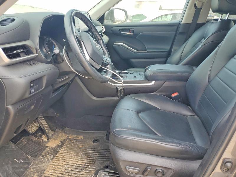 2022 Toyota Highlander VIN 5TDGBRCH5NS541886 COPART salvage auction — REAR END, KS - DEALER ONLY CLEAN TITLE, sold $100 on 2026-07-28 (photo 7)