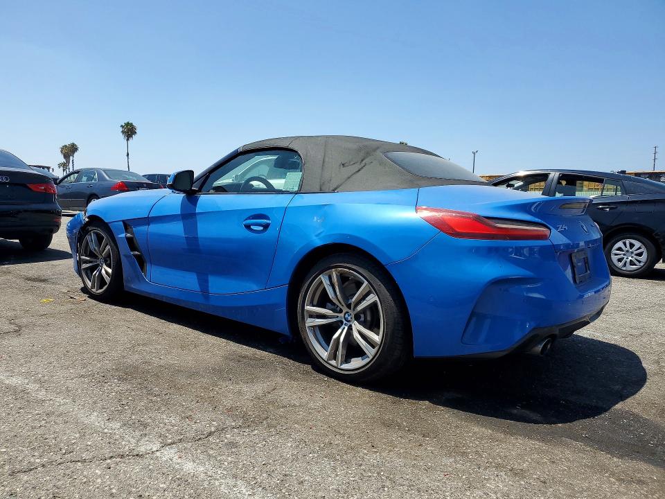 2020 BMW Z4 VIN WBAHF3C06LWW54031 COPART salvage auction — FRONT END, Ca - Salvage Certificate, sold $12,000 on 2026-07-24 (photo 2)
