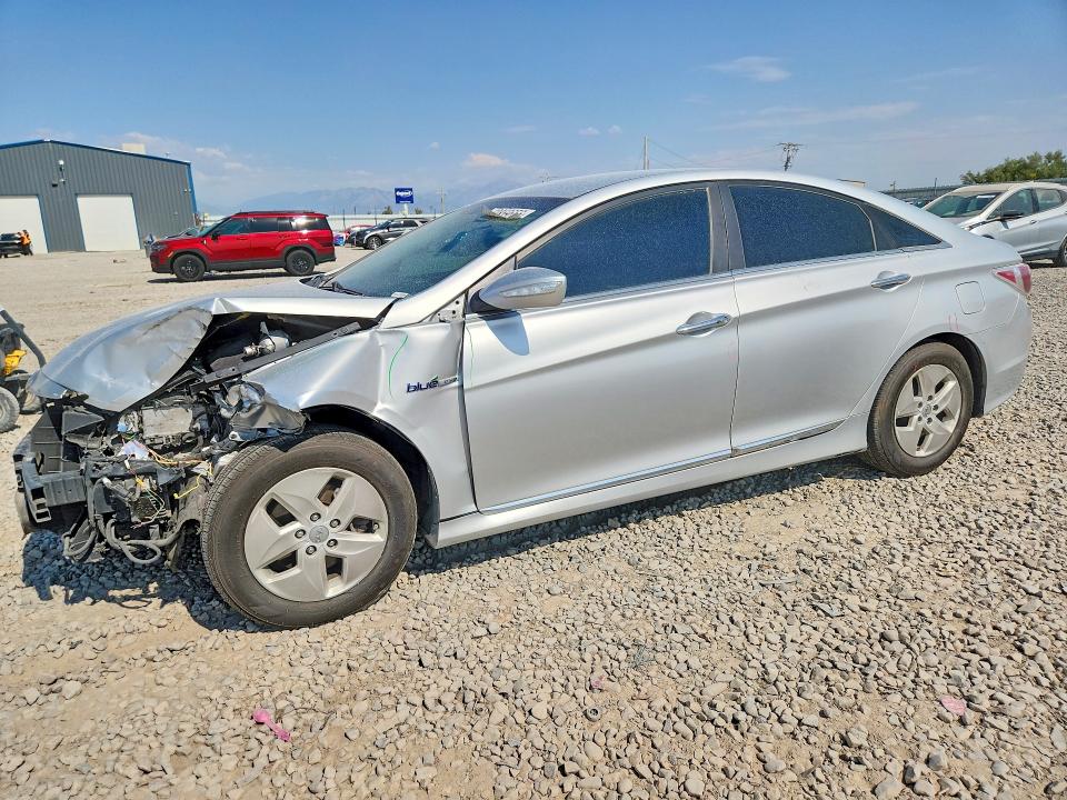 2012 Hyundai Sonata VIN KMHEC4A48CA020397 COPART salvage auction — FRONT END, UT - SALVAGE CERTIFICATE, sold $150 on 2026-07-24 (photo 1)