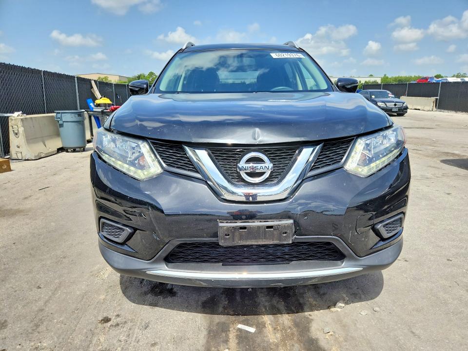 2016 Nissan Rogue VIN JN8AT2MT0GW027268 COPART salvage auction — FRONT END, Fl - Cert Of Title Slvg Rebuildable, sold $3,100 on 2026-07-16 (photo 5)