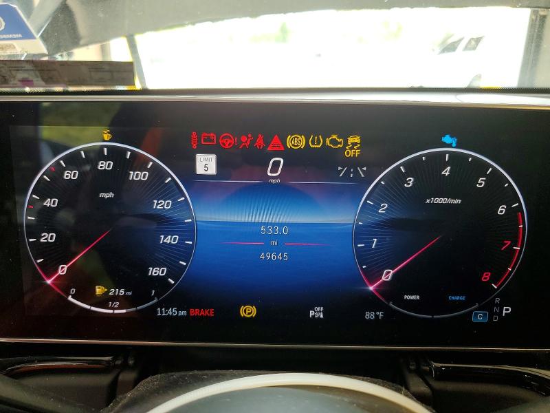 2022 Mercedes-benz VIN W1K6G7GB4NA097149 COPART salvage auction — FRONT END, Pa - Certificate Of Salvage, sold $35,000 on 2026-07-15 (photo 9)