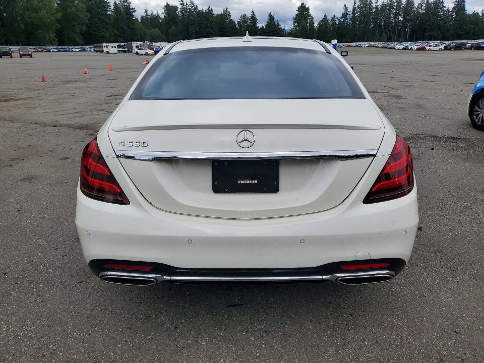 2019 Mercedes-benz S-klasse VIN WDDUG8DB2KA429389 COPART salvage auction — FRONT END, Wa - Bill Of Sale, sold $17,200 on 2026-08-10 (photo 6)