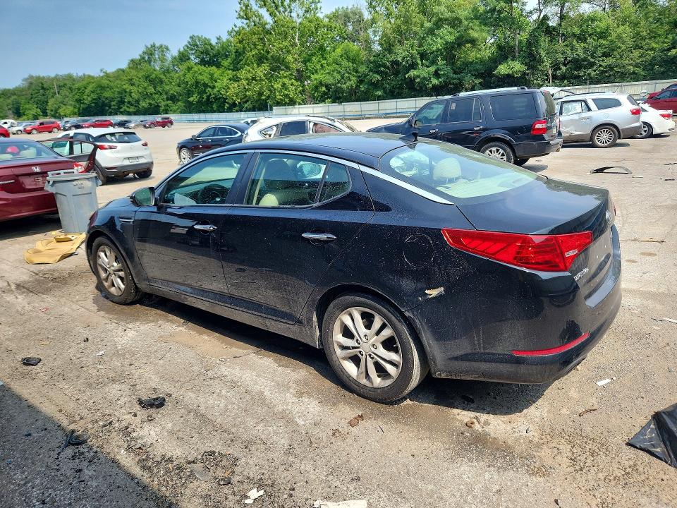 2013 Kia Optima VIN 5XXGN4A74DG254141 COPART salvage auction — FRONT END, Pa - Certificate Of Salvage, sold $500 on 2026-07-23 (photo 2)