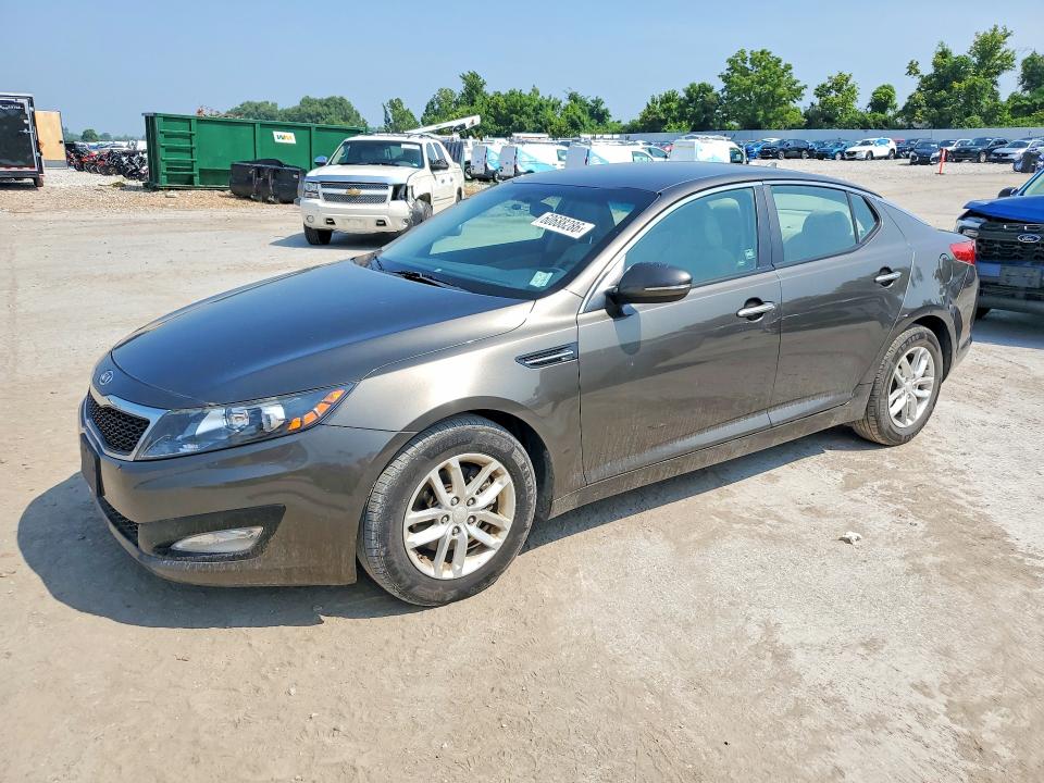 2012 Kia Optima VIN 5XXGM4A78CG032168 COPART salvage auction — SIDE, MO - CERTIFICATE OF TITLE, sold $1,250 on 2026-07-31 (photo 1)