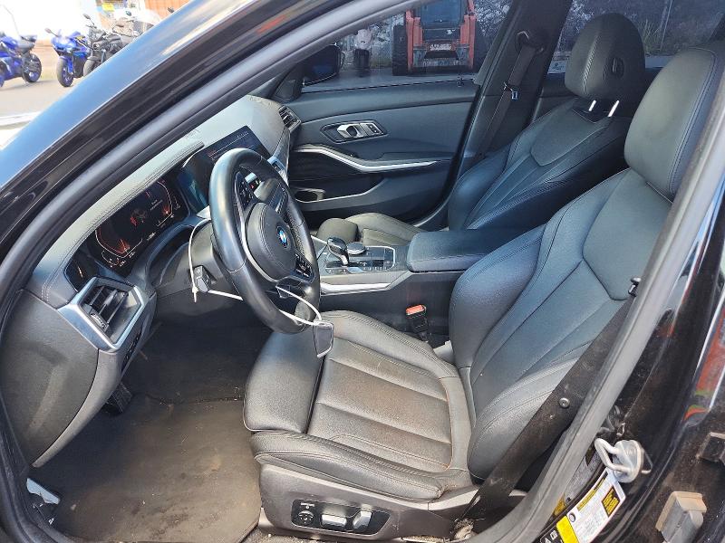 2020 BMW 3er VIN 3MW5R7J01L8B09948 COPART salvage auction — FRONT END, Hi - Bill Of Sale - Parts Only, sold $8,100 on 2026-07-27 (photo 7)