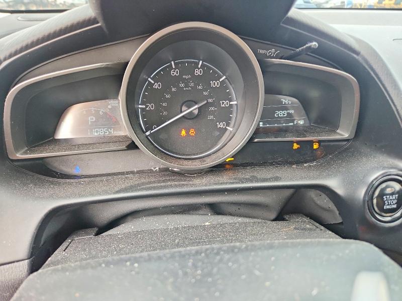2018 Mazda Cx-3 VIN JM1DKDC79J0304912 COPART salvage auction — SIDE, PA - CERTIFICATE OF SALVAGE, sold $2,750 on 2026-07-28 (photo 9)