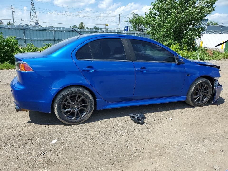 2017 Mitsubishi Lancer VIN JA32U2FU9HU601512 COPART salvage auction — FRONT END, On - Permit Salvage, sold $125 on 2026-07-28 (photo 3)