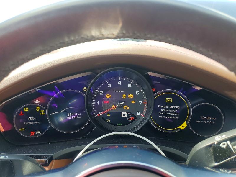 2019 Porsche Cayenne VIN WP1AA2AY1KDA03405 COPART salvage auction — FRONT END, Fl - Cert Of Title Slvg Rebuildable, sold $13,500 on 2026-08-19 (photo 9)