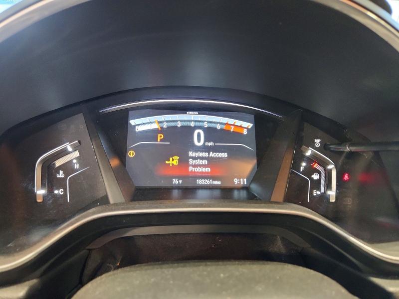 2018 Honda Cr-v VIN 7FARW2H58JE076896 COPART salvage auction — REAR END, NE - CERT OF TITLE-SALVAGE, sold $225 on 2026-07-28 (photo 9)