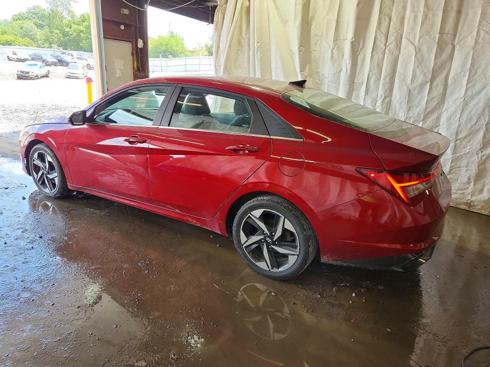 2021 Hyundai Elantra VIN KMHLN4AG0MU148354 COPART salvage auction — SIDE, Pa - Certificate Of Salvage, sold $4,600 on 2026-07-09 (photo 2)