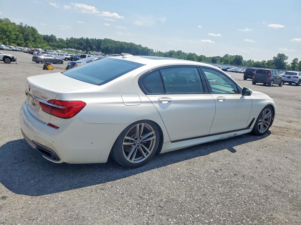 2016 BMW 7er VIN WBA7F2C57GG419395 COPART salvage auction — MINOR DENT/SCRATCHES, PA - CERT OF TITLE (P), sold $9,300 on 2026-07-28 (photo 3)