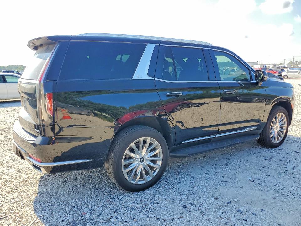 2023 Cadillac Escalade VIN 1GYS4BKL0PR432636 COPART salvage auction — SIDE, Tx - Certificate Of Title, sold $23,600 on 2026-08-25 (photo 3)
