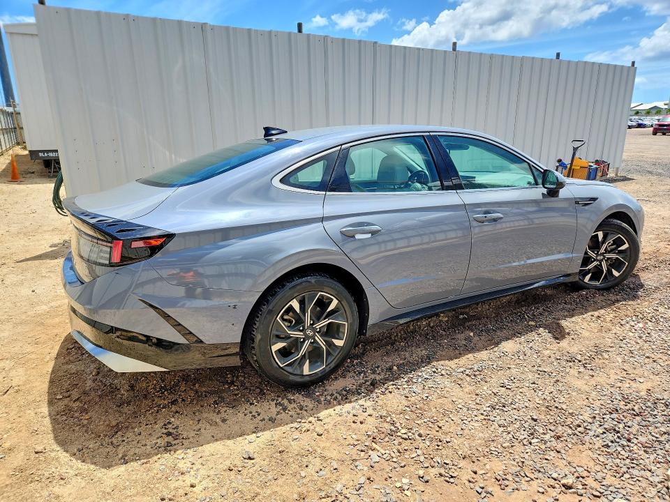 2024 Hyundai Sonata VIN KMHL64JA7RA378099 COPART salvage auction — FRONT END, Hi - Certificate Of Title (P), sold $2 on 2026-07-27 (photo 3)