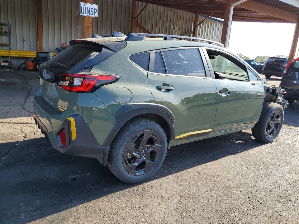 2025 Subaru Xv VIN 4S4GUHF66S3734068 COPART salvage auction — FRONT END, Co - Public - Salvage Title, sold $10,400 on 2026-08-25 (photo 3)