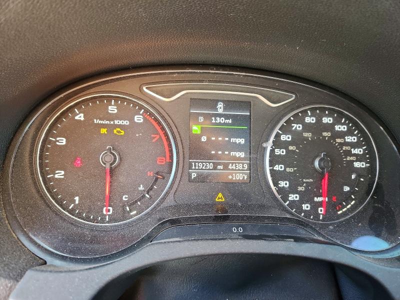2015 Audi A3 VIN WAUEFGFFXF1020703 COPART salvage auction — MECHANICAL, Nm - Certificate Of Title, sold $1,800 on 2026-07-06 (photo 9)