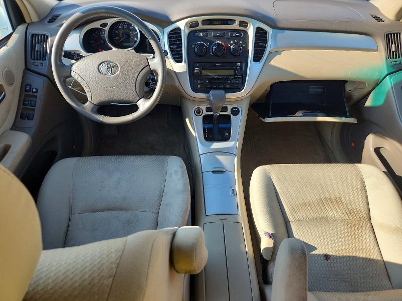 2006 Toyota Highlander VIN JTEEP21A760168386 COPART salvage auction — MECHANICAL, Oh - Certificate Of Title, sold $675 on 2026-07-31 (photo 8)