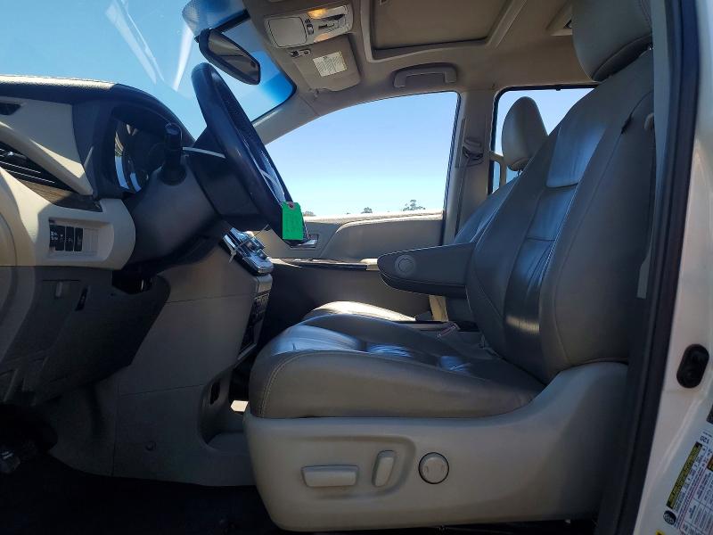 2015 Toyota Sienna VIN 5TDYK3DC6FS671634 COPART salvage auction — FRONT END, Ca - Salvage Certificate, sold $1,800 on 2026-07-29 (photo 7)