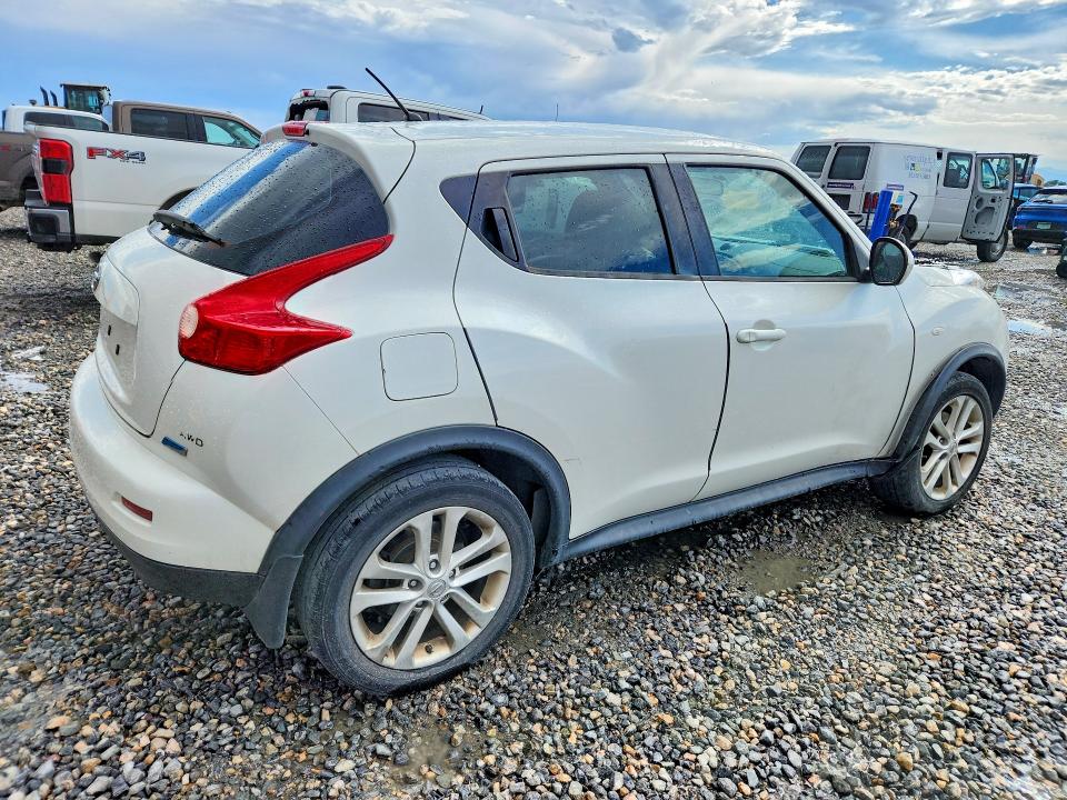 2014 Nissan Juke VIN JN8AF5MV2ET484432 COPART salvage auction — HAIL, Co - Certificate Of Title, sold $375 on 2026-07-28 (photo 3)
