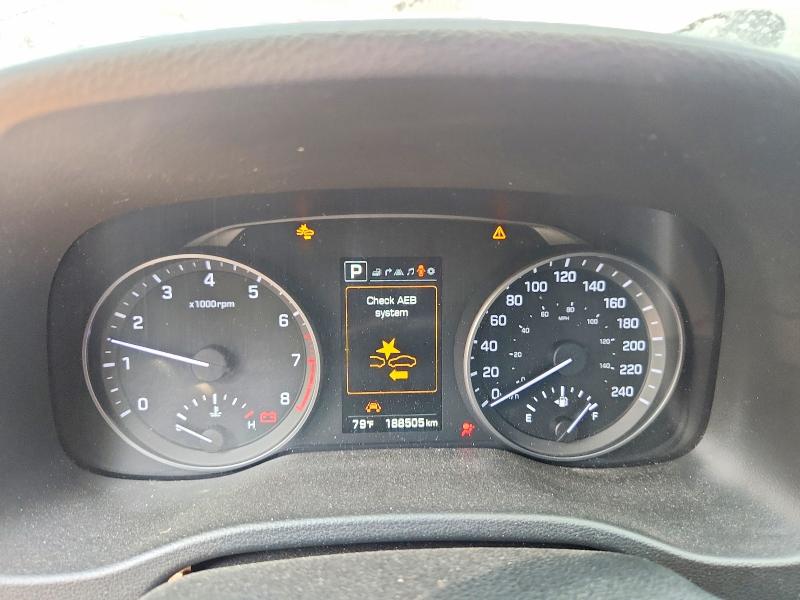 2018 Hyundai Elantra VIN KMHD84LF5JU497554 COPART salvage auction — FRONT END, Salvage Title, sold $200 on 2026-07-21 (photo 9)