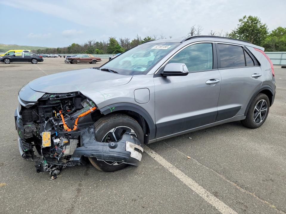 2024 Kia Niro VIN KNDCS3LFXR5140338 COPART salvage auction — FRONT END, Ny - Mv-907A Salvage Certificate, sold $10,200 on 2026-08-21 (photo 1)