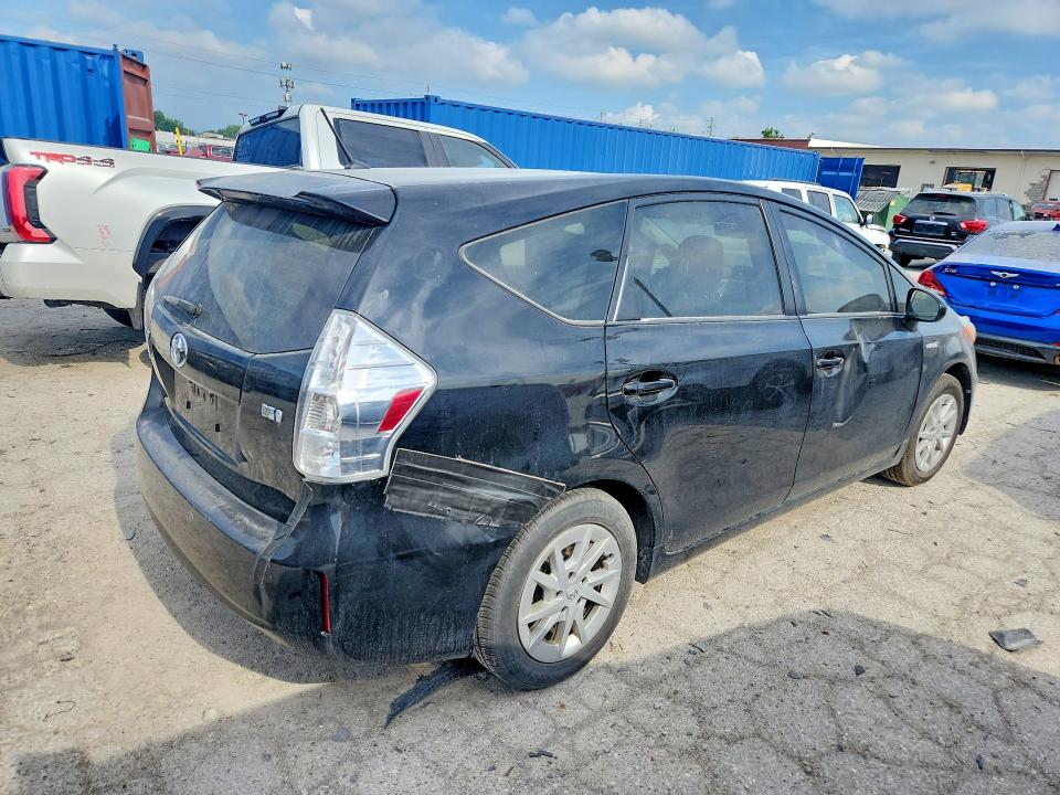2013 Toyota Prius v VIN JTDZN3EU8D3288490 COPART salvage auction — SIDE, In - Certificate Of Title, sold $2,000 on 2026-07-31 (photo 3)