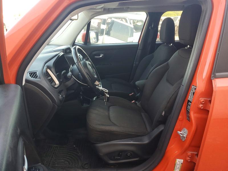 2016 Jeep Renegade VIN ZACCJABT6GPE18316 COPART salvage auction — MINOR DENT/SCRATCHES, Tx - Cert Of Title-Rebuilt Salvage, sold $2,450 on 2026-07-27 (photo 7)