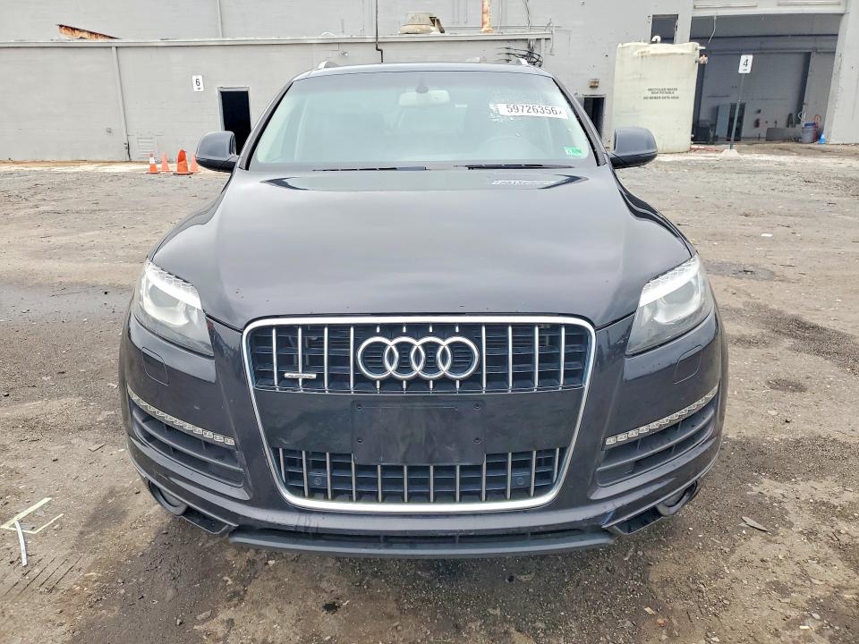2015 Audi Q7 VIN WA1LGAFE6FD010173 COPART salvage auction — SIDE, Wv - Certificate Of Title (P), sold $2,700 on 2026-07-29 (photo 5)