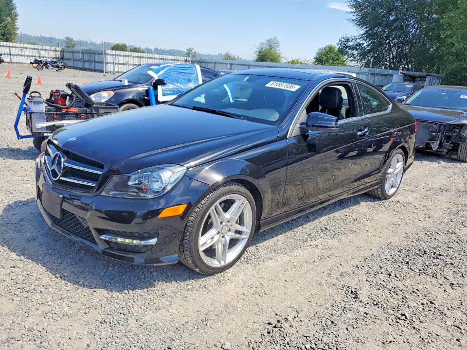 2015 Mercedes-benz C-klasse VIN WDDGJ5HB9FG416584 COPART salvage auction — REAR END, Wa - Bill Of Sale, sold $6,400 on 2026-08-17 (photo 1)