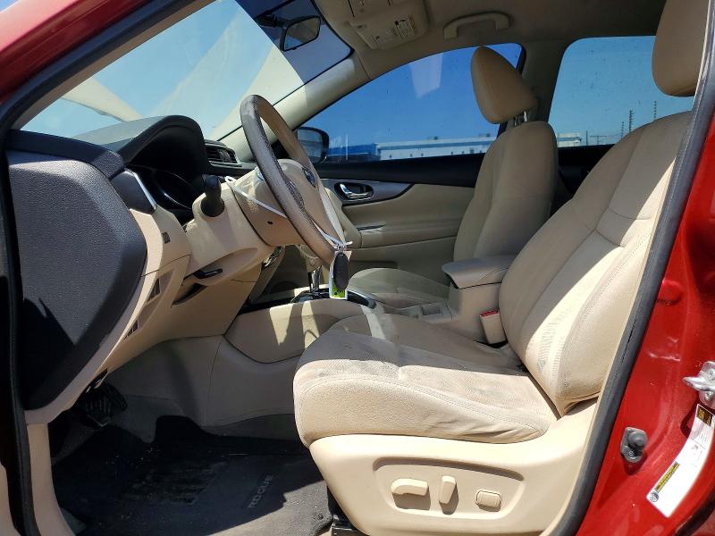 2015 Nissan Rogue VIN KNMAT2MT9FP511086 COPART salvage auction — REAR END, Ca - Salvage Certificate, sold $1,650 on 2026-07-13 (photo 7)