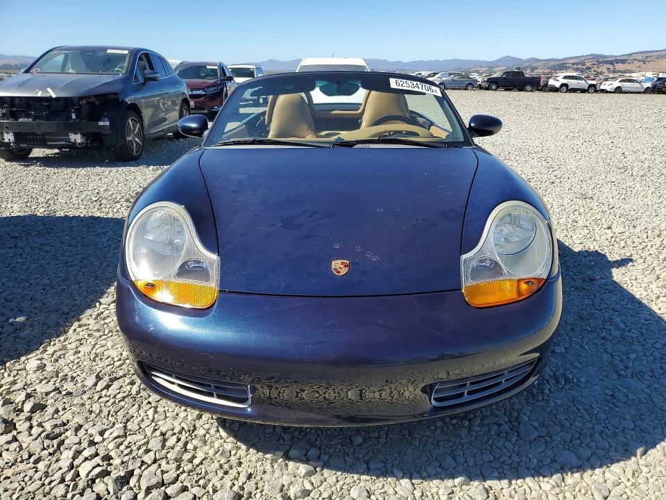 1999 Porsche Boxster VIN WP0CA298XXU621019 COPART salvage auction — MINOR DENT/SCRATCHES, CA - SALVAGE CERTIFICATE, sold $1,500 on 2026-08-10 (photo 5)