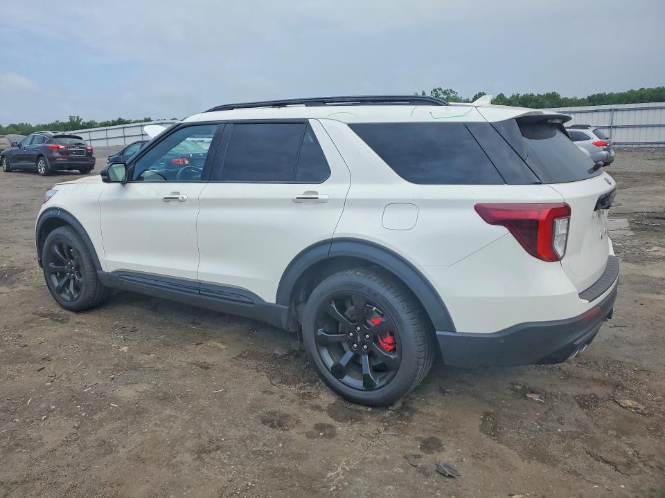 2021 Ford Explorer VIN 1FM5K8GC3MGC41395 COPART salvage auction — FRONT END, Va - Cert Of Title - Salvage, sold $10,600 on 2026-07-29 (photo 2)