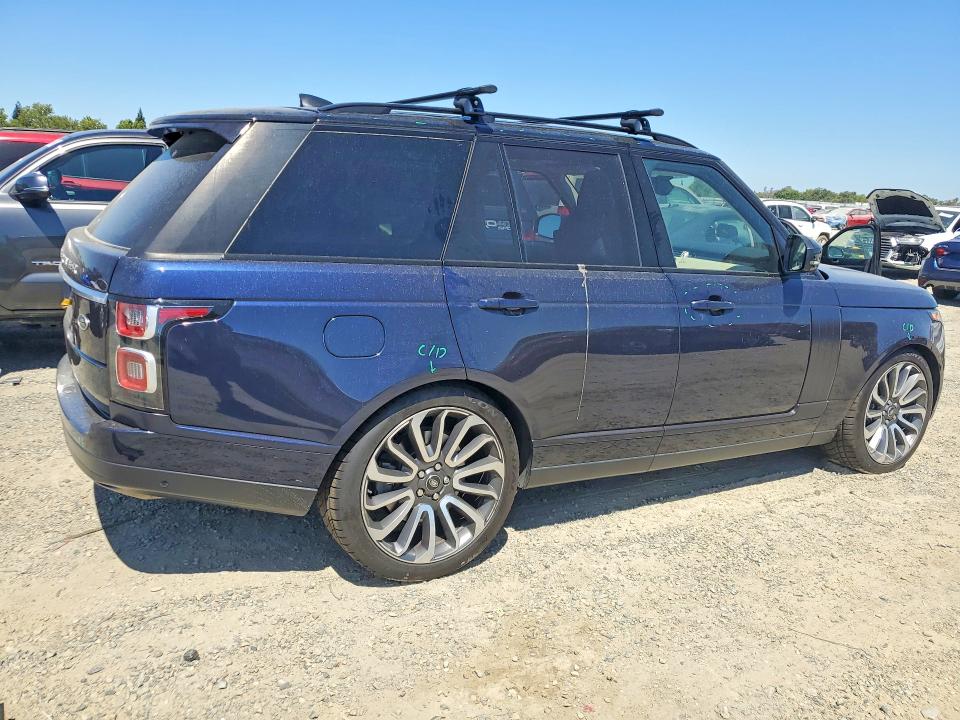 2018 Land rover RANGE ROVER VIN SALGS2SV7JA388412 COPART salvage auction — MINOR DENT/SCRATCHES, Ca - Salvage Certificate, sold $10,700 on 2026-07-28 (photo 3)