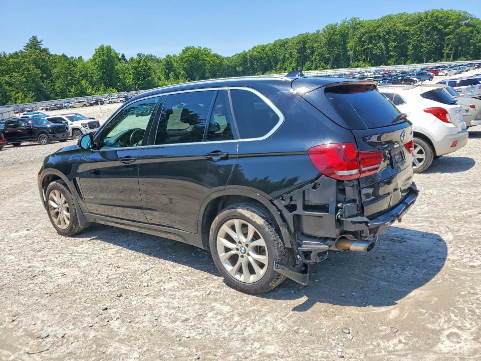 2015 BMW X5 VIN 5UXKR0C54F0P02951 COPART salvage auction — REAR END, Ma - Cert Of Title-Reconstrctd Coll, sold $450 on 2026-07-22 (photo 2)