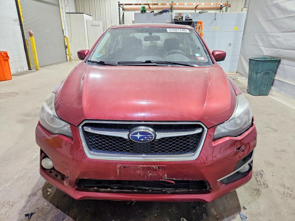 2016 Subaru Impreza VIN JF1GJAF66GH002222 COPART salvage auction — FRONT END, NH - CERTIFICATE OF TITLE, sold $450 on 2026-07-30 (photo 5)