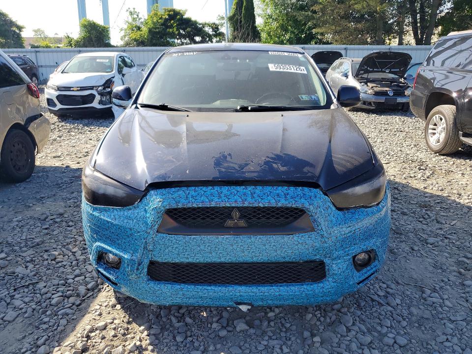 2011 Mitsubishi Outlander sport VIN JA4AR4AU8BZ009573 COPART salvage auction — REAR END, Pa - Certificate Of Salvage, sold $625 on 2026-07-13 (photo 5)