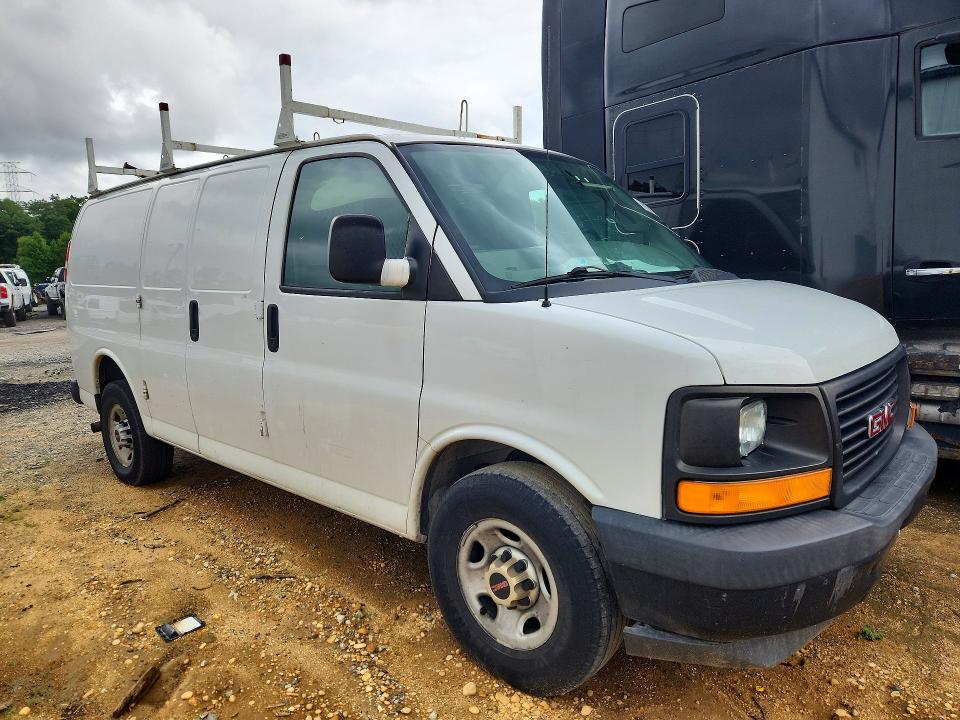 2017 Gmc Savana VIN 1GTW7AFF2H1137860 COPART salvage auction — FRONT END, MD - CERTIFICATE OF TITLE, sold $150 on 2026-07-09 (photo 4)