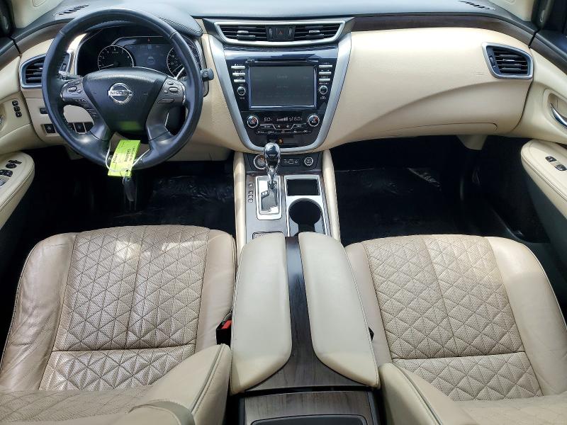 2020 Nissan Murano VIN 5N1AZ2DSXLN103592 COPART salvage auction — FRONT END, Pa - Cert Of Salv-R=Reconstructed, sold $7,300 on 2026-08-07 (photo 8)