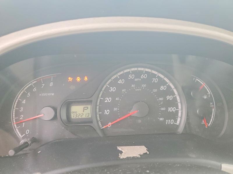 2013 Toyota Sienna VIN 5TDKK3DC2DS284159 COPART salvage auction — REAR END, CA - SALVAGE CERTIFICATE, sold $2,550 on 2026-07-28 (photo 9)