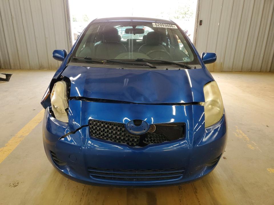 2007 Toyota Yaris VIN JTDJT923175100581 COPART salvage auction — FRONT END, Nc - Dealer Only Clean Title, sold $175 on 2026-07-28 (photo 5)