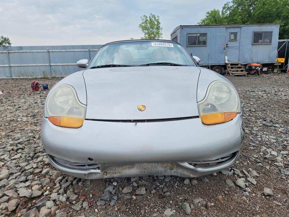 2000 Porsche Boxster VIN WP0CA2981YU625462 COPART salvage auction — FRONT END, Ny - Mv-907A Salvage Certificate, sold $1,000 on 2026-08-03 (photo 5)