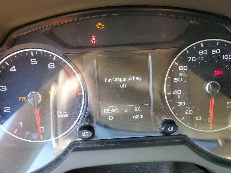 2017 Audi Q5 VIN WA1L2AFP6HA012218 COPART salvage auction — MECHANICAL, Oh - Cert Of Title-Salvage, sold $1,200 on 2026-07-20 (photo 9)