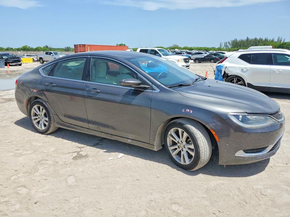 2015 Chrysler 200 VIN 1C3CCCAB8FN560077 COPART salvage auction — SIDE, Fl - Cert Of Title Slvg Rebuildable, sold $350 on 2026-07-29 (photo 4)