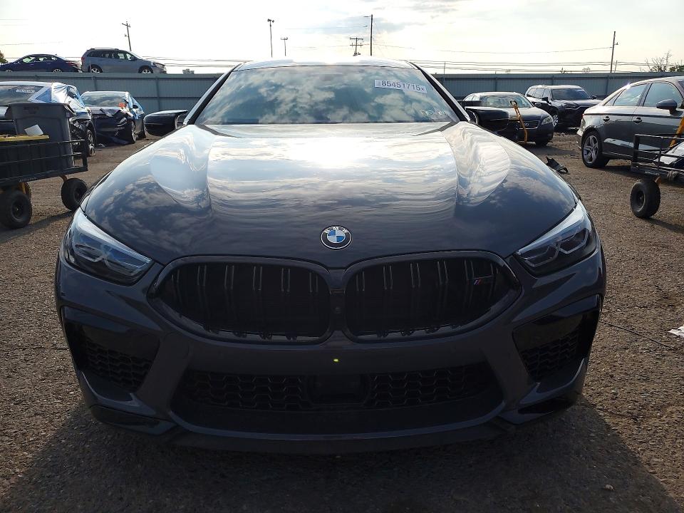 2022 BMW M8 VIN WBSGV0C02NCG96261 COPART salvage auction — WATER/FLOOD, Pa - Cert Of Salvage-W=Flood Veh, sold $25,500 on 2026-07-24 (photo 5)