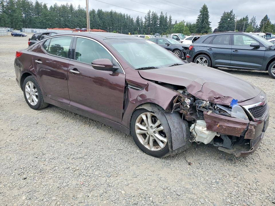 2013 Kia Optima VIN 5XXGN4A7XDG128706 COPART salvage auction — FRONT END, Wa - Bill Of Sale, sold $250 on 2026-07-31 (photo 4)