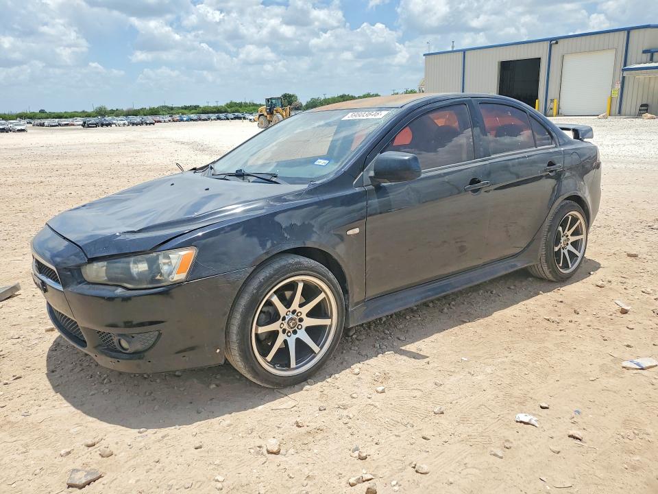 2011 Mitsubishi Lancer VIN JA32U8FW9BU013346 COPART salvage auction — FRONT END, Tx - Cert Of Title-Rebuilt Salvage, sold $825 on 2026-07-09 (photo 1)