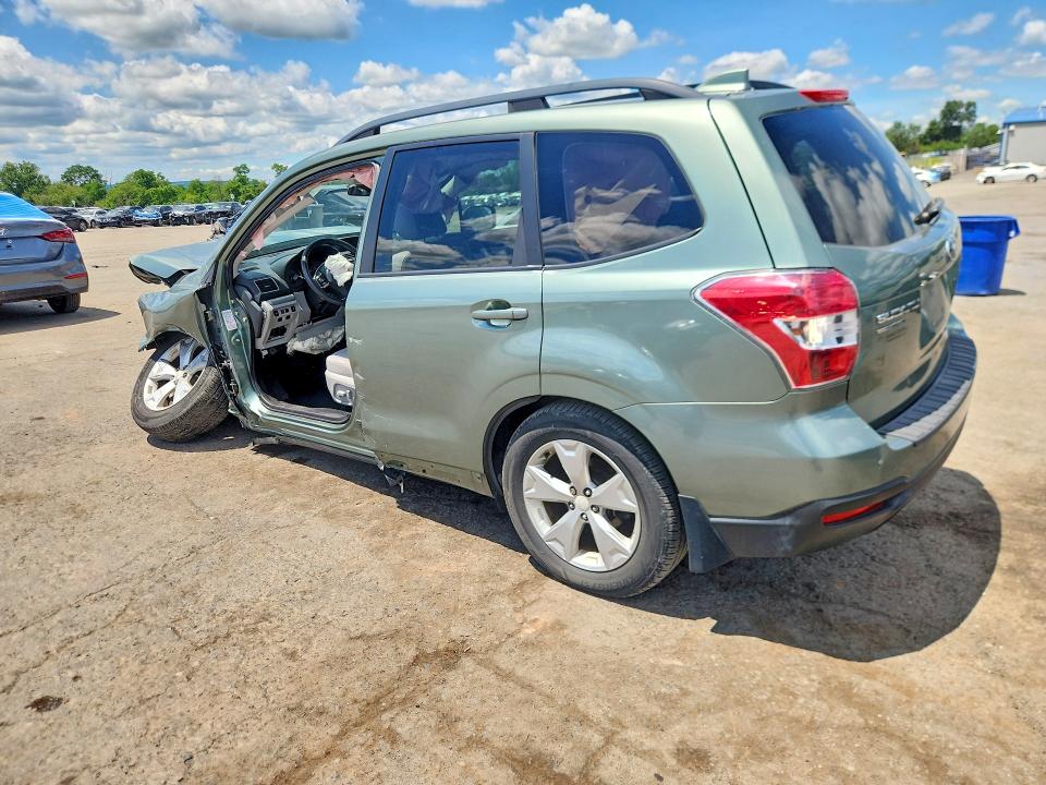 2016 Subaru Forester VIN JF2SJAFC5GH452620 COPART salvage auction — FRONT END, Pa - Certificate Of Salvage, sold $400 on 2026-07-31 (photo 2)