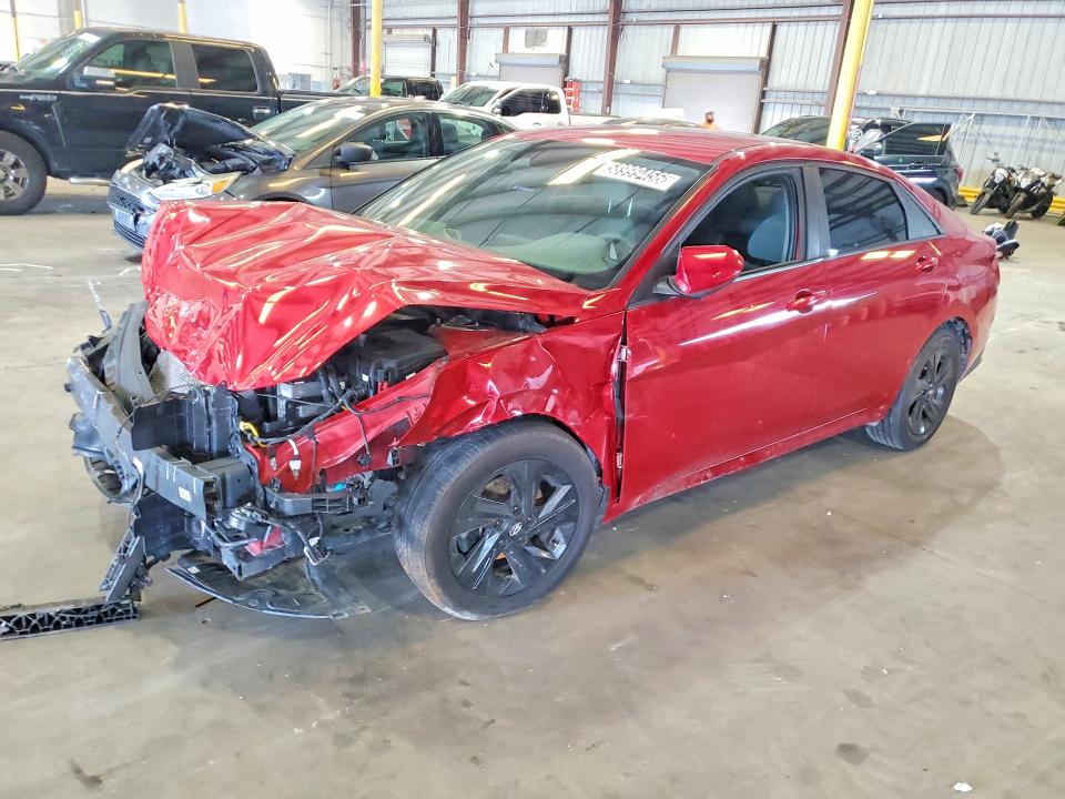 2023 Hyundai Elantra VIN KMHLM4AG7PU484493 COPART salvage auction — FRONT END, FL - CERTIFICATE OF TITLE, sold $10 on 2026-07-23 (photo 1)