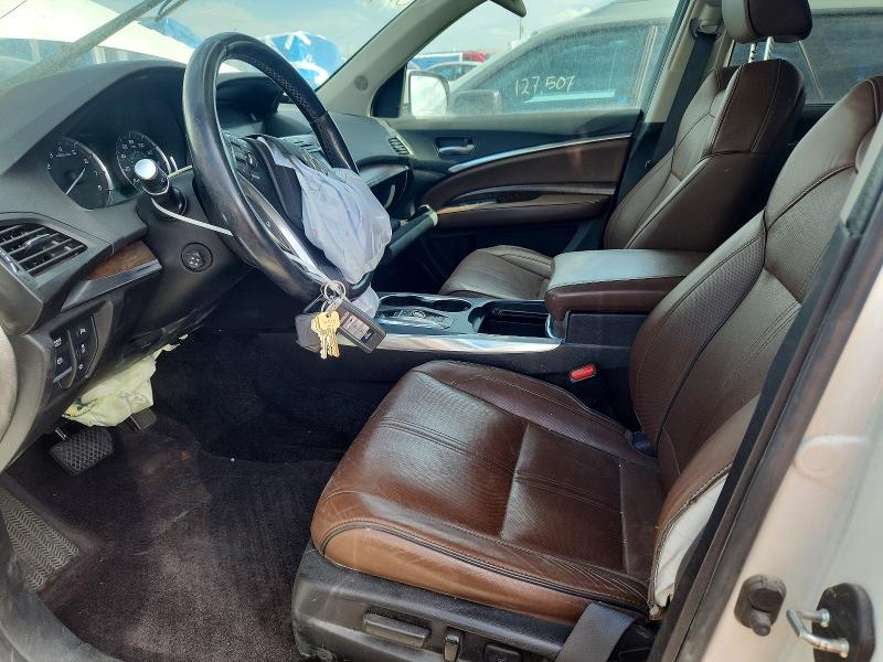 2018 Acura VIN 5J8YD4H98JL025215 COPART salvage auction — FRONT END, Ut - Salvage Certificate, sold $4,000 on 2026-07-31 (photo 7)