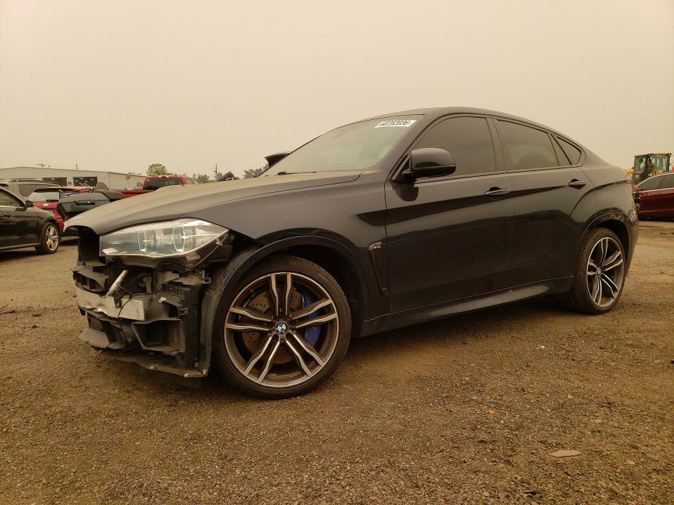 2015 BMW X6 VIN 5YMKW8C50F0G93684 COPART salvage auction — FRONT END, CT - CERT OF TITLE-SALVAGE, sold $550 on 2026-07-21 (photo 1)
